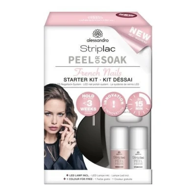 Afbeelding van Alessandro Striplac Peel or Soak Starterkit French Manicure Gellak Beautytasting
