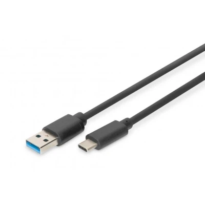 Afbeelding van Digitus 1m, USB3.0 C/USB3.0 A USB kabel 3.2 Gen 1 (3.1 1) C Zwart