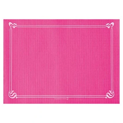 Afbeelding van Garcia de Pou Tafelmatten, Cellulose, Fuchsia, 31x43 CM