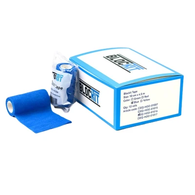 Afbeelding van Blockit Klauwtape blauw 10cm 12 stuks