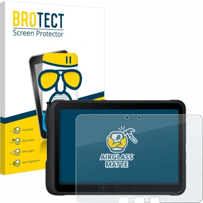 Afbeelding van BROTECT Screenprotector voor Samsung Galaxy Tab Active 4 Pro (Landschapsmodus) Folie Beschermfolie Beschermglas matte
