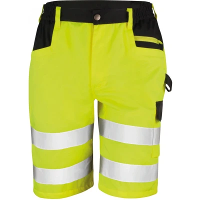 Afbeelding van Result Cargo veiligheidsshort R328X Fluorescent Yellow L