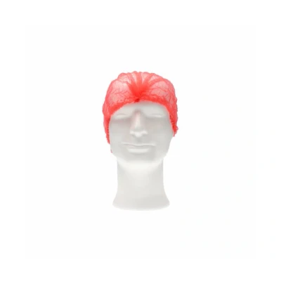 Afbeelding van Haarnetjes CMT Haarnet Clip Cap PP Non Woven Rood Maat L 53cm