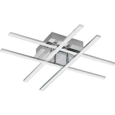 Afbeelding van EGLOÂ LasanaÂ 1Â Â Wand/PlafondlampÂ LichtsÂ ChroomÂ Wit
