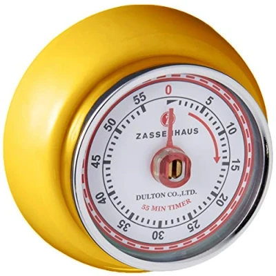 Afbeelding van Zassenhaus Timer Snelheid, Metaal, Geel