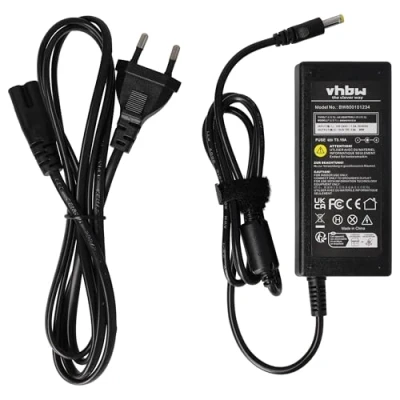 Afbeelding van vhbw Notebook Laptop NETDEL 18.5V, 3.5A, 65W geschikt voor HP Compaq 510, 520, 530, 550, 610, 615, 625, Evo N600C, N610C, NC4010, NC4200, NC8220 etc.