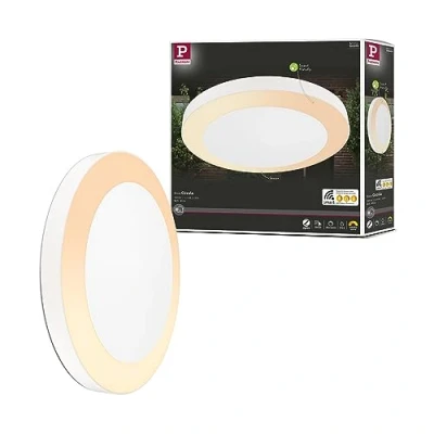 Afbeelding van Paulmann Circula 94527 LED buitenlamp (plafond) 14 W Wit