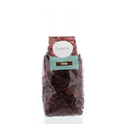 Afbeelding van Mijnnatuurwinkel Cranberries Rietsuiker, 400 gram