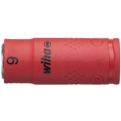 Afbeelding van Wiha 246229 Dopsleutelinzet geïsoleerd 1/4&quot; buitenzeskant 9.0 mm x 42 43094