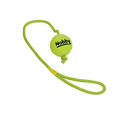 Afbeelding van Nobby Tennisbal met werplus, Hondenspeelgoed
