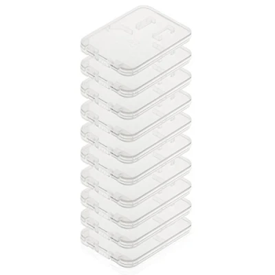 Afbeelding van Poppstar Geheugenkaart Doosjes voor Bewaring SD MMC MicroSD, 10 Stuks