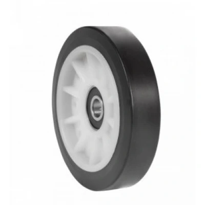 Afbeelding van Beko Grundig Arcelik 2987300200 wiel/rol wasdroger wiel (rubber)
