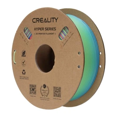 Afbeelding van Creality Rainbow PLA voor 3D printer, printerfilament hoge snelheden van 300 mm/s, regenboog met kort kleurverloop
