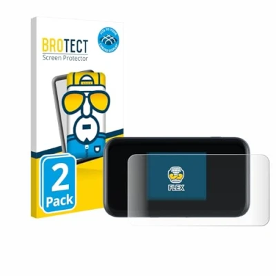 Afbeelding van BROTECT Screenprotector voor ZTE MU5002 Folie Beschermfolie transparant volledig dekking (2 Stuks)
