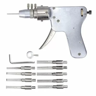 Afbeelding van Bump Key Lock Pick Gun Set Open Tool voor Civiele Deurslot, Professionele Slotenmaker Gereedschap