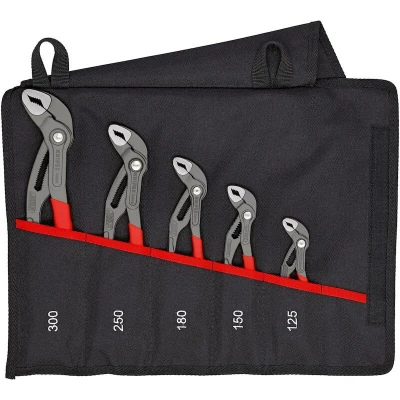Afbeelding van Knipex 00 19 55 s5 werkplaats waterpomptangenset 5 delig 001955s5
