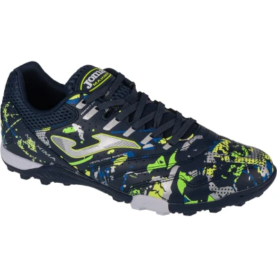 Afbeelding van Joma Maxima Printing Voetbalschoenen voor kunstgras, Heren, Maat: 44, Blu/giallo Imitatieleer/ textiel