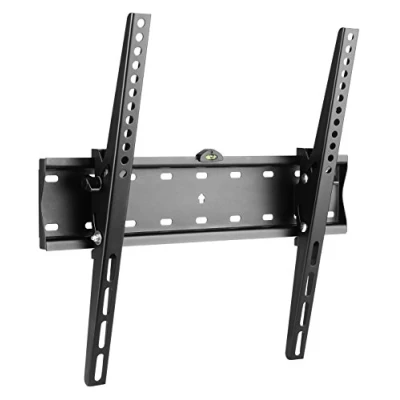 Afbeelding van RICOO tv muurbeugel plat kantelbaar voor 32 65 inch, universele beugel N2144, televisiebeugel muur, 55 tot 40 kg met max. VESA 400x400 mm