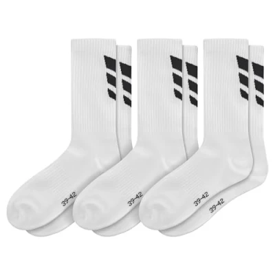 Afbeelding van Erima Unisex 3 Wings Socks pack (2182502), new white, 47 50