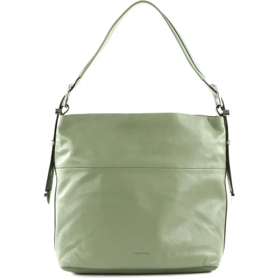 Afbeelding van FREDsBRUDER Leren Schoudertas Kesey Shoulderbag Sage Kaki
