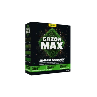 Afbeelding van ECOstyle Graszaad GazonMax All in one Powerpack 1 KG 20 M²