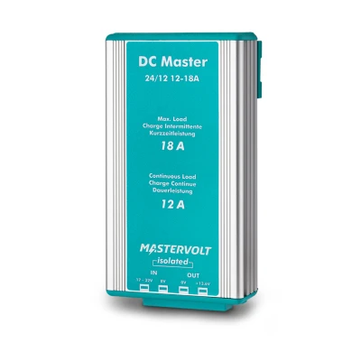 Afbeelding van Mastervolt geïsoleerde omvormer 24 &gt; 13,6volt 12A (max 18A) DC Master 24/12 12