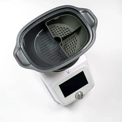Afbeelding van mixcover Kookruimteverdeler (kwart) voor Monsieur Cuisine stoompan, het verdelen van de ovenruimte, compatibel met Connect accessoires Edition Plus MCC MCEP