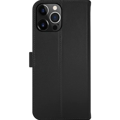 Afbeelding van Valenta Book Case Zwart Apple iPhone 12 Pro Max Leer