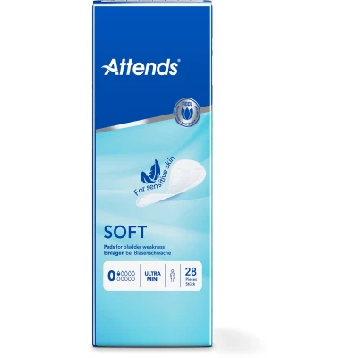 Afbeelding van Attends Inlegger Soft Ultra Mini, 28 stuks