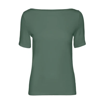 Afbeelding van Vero Moda Vmpanda Tshirt basic, Dames, Maat: Small, Laurel wreath