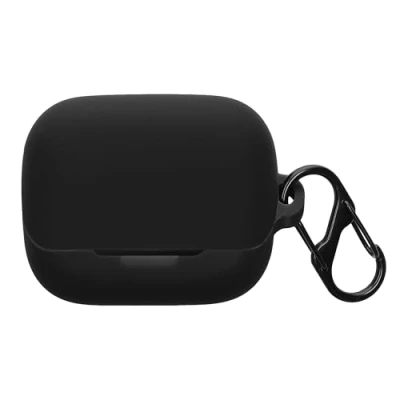 Afbeelding van kwmobile cover voor oordopjes case Compatibel met Anker Soundcore K20i Trendy beschermhoes draadloze in zwart