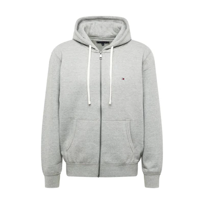 Afbeelding van TOMMY HILFIGER Sweatvest &#039;Essential&#039; lichtgrijs