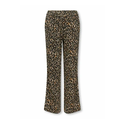 Afbeelding van KIDS ONLY Broek Poptrash Hearts Bruin/dessin 164