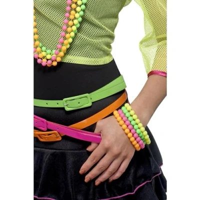 Afbeelding van Smiffys Beaded Set Kostuum Armband Multicolours