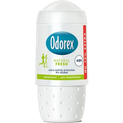 Afbeelding van 3x Odorex Deodorant Roller Natural Fresh 50 ml