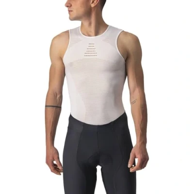 Afbeelding van Castelli Core Seamless Mouwloos Basislaag Wit L XL Man