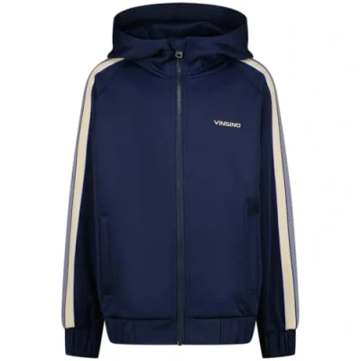 Afbeelding van Vingino Sweater met rits voor kinderen, Maat: 152, Dark blue