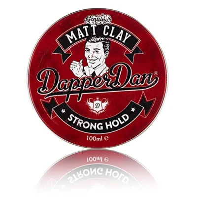 Afbeelding van Dapper Dan Matt Clay, haarstylingproduct voor heren met sterke houdbaarheid en matte afwerking, 1 x 100 ml