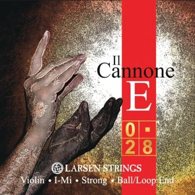 Afbeelding van LARSEN STRINGS viool snaren II Cannone E staal bal sterk .028