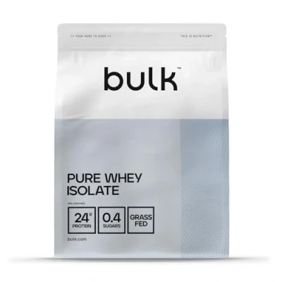 Afbeelding van Bulk Pure Whey Proteïne isolaat, Proteïnepoeder, Eiwitpoeder, Chocokaramel, 1 kg, verpakking kan variëren