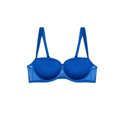 Afbeelding van Triumph Voorgevormde BH, Dames, Maat: 80D, Illumines blue