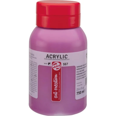 Afbeelding van Talens Art Creation Acrylverf Flacon Van 750 Ml, Permanentroodviolet