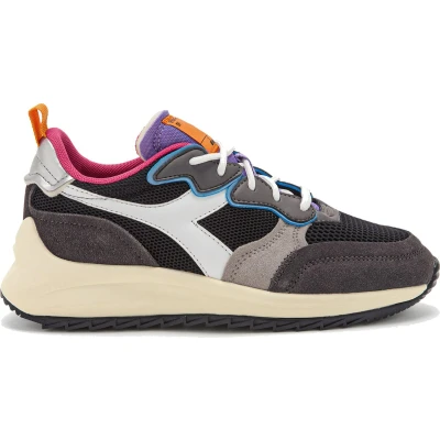 Afbeelding van Diadora Jolly Suede Mesh Woman Lage sneakers Dames Zwart Maat 36