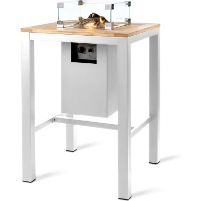Afbeelding van Happy Cocooning Bartafel Vierkant Wit