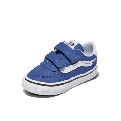 Afbeelding van Vans Brooklyn Ls V Sneaker voor kinderen, uniseks, Echte marine, 3.5 UK Child
