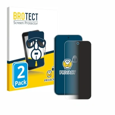 Afbeelding van BROTECT privacy screenprotector voor Google Pixel 9 Pro Folie Beschermfolie Blauwlichtfilter (2 Stuks)