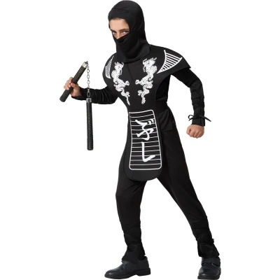 Afbeelding van Kostuum Ninja Kind Ravi 7 9 jaar / 130 145cm