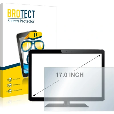 Afbeelding van BROTECT Screenprotector voor Alles in één PC&#039;s met 17 inch Schermen [341 mm x 273 mm, 4:3] Folie Beschermfolie transparant