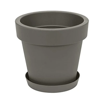 Afbeelding van Prosperplast Lofly serie grijze bloempot 35 cm diameter