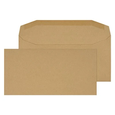 Afbeelding van Blake Purely Everyday DL 110 x 220 mm 80 gsm Gelijmde Mailer Enveloppen (13780/50 PR) Manilla Pak van 50